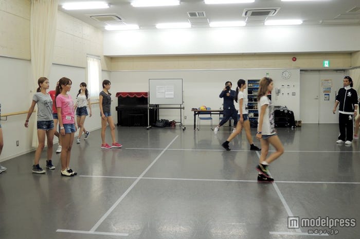 ウォーキングレッスンの様子/(C)Miss TGC 2014