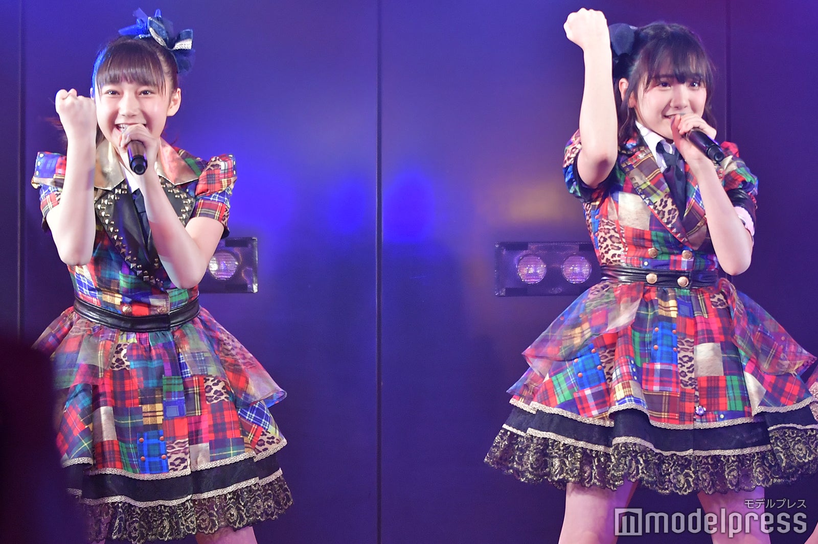 鈴木くるみ、田口愛佳／AKB48柏木由紀「アイドル修業中」公演（C）モデルプレス