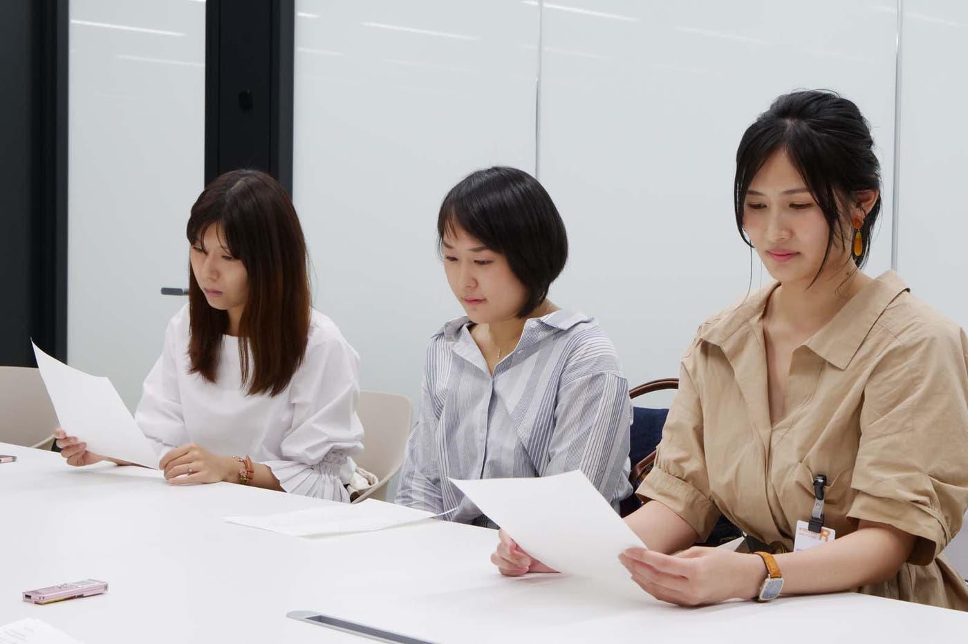 「Celebrate」ヒアリング会メンバー(左から)原川さん、河原林さん、井上さん