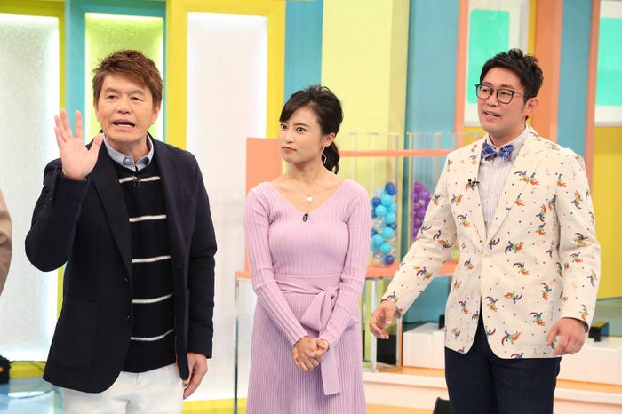 ヒロミ、小島瑠璃子、ビビる大木/「アオハルTV」より(C)フジテレビ
