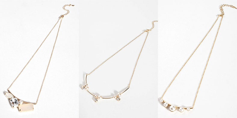 断然今っぽい！「ブランコネックレス」なら大人レディに