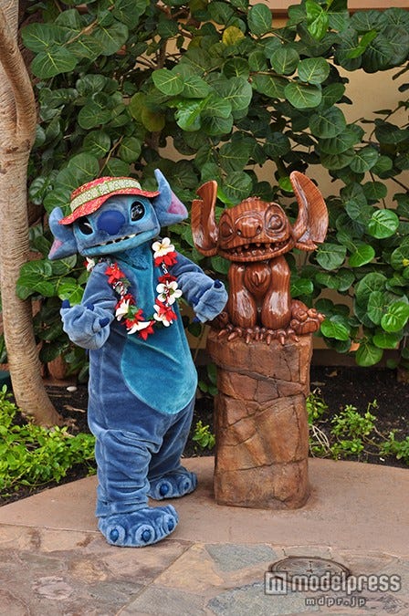アウラニのスティッチ(C)Disney