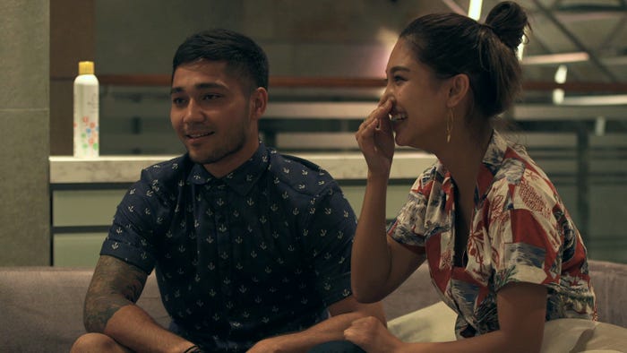 アーマン、政子『TERRACE HOUSE BOYS & GIRLS IN THE CITY』45th WEEK(C)フジテレビ/イースト・エンタテインメント