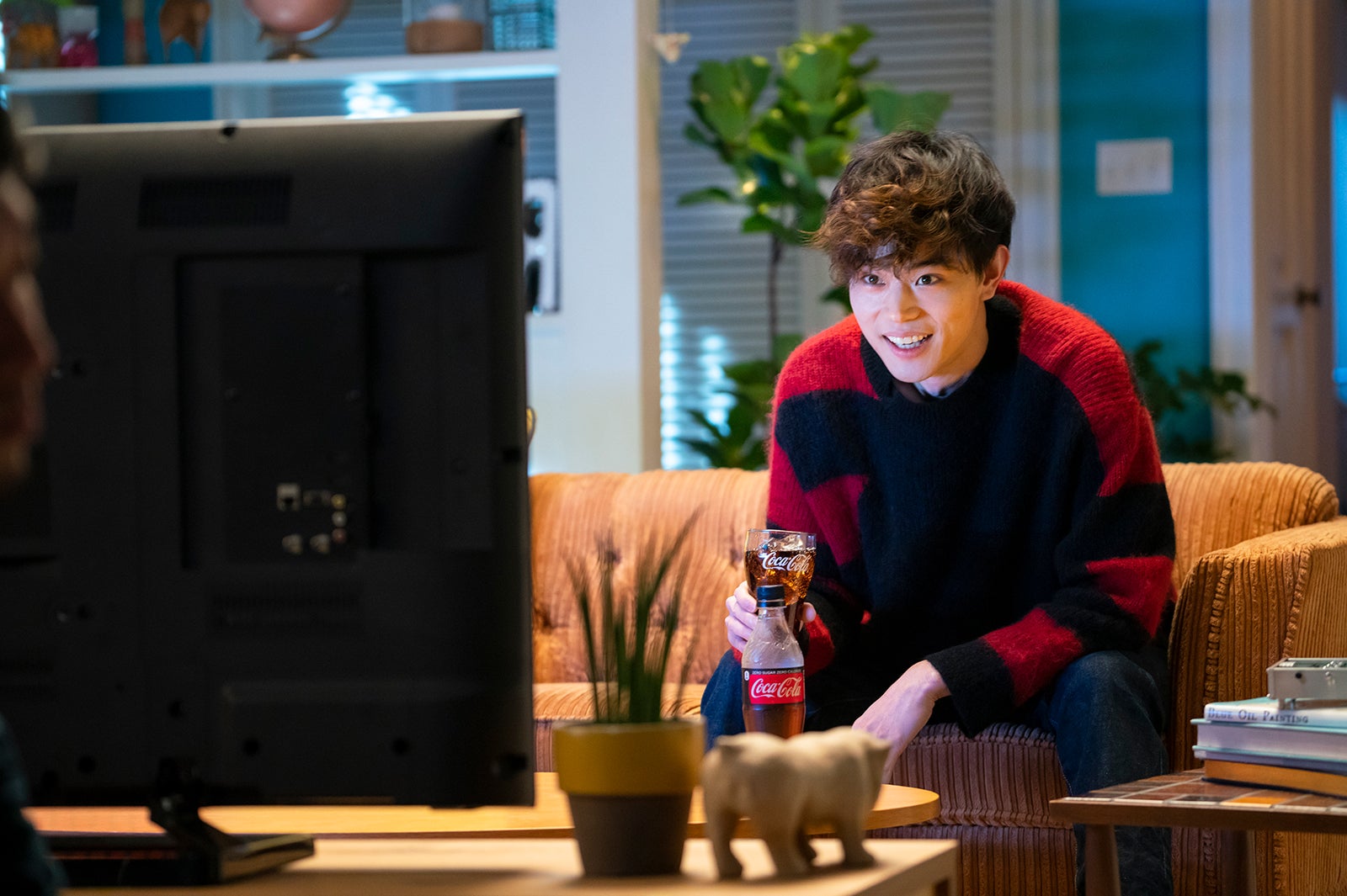 菅田将暉／新CMメイキングカット （提供画像）