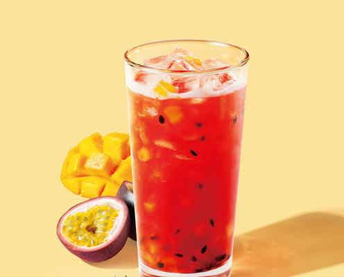 スタバ、パッションティー&マンゴー果肉のトロピカルな夏限定メニュー復活