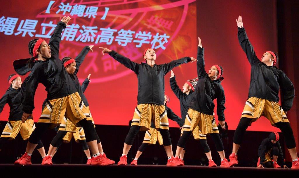 浦添高校大会ダンス （画像提供：関西テレビ）