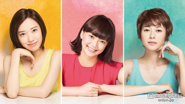 UULAオリジナルドラマ「I LOVE YOU」で主演を務める（左から）戸田恵梨香、多部未華子、真木よう子