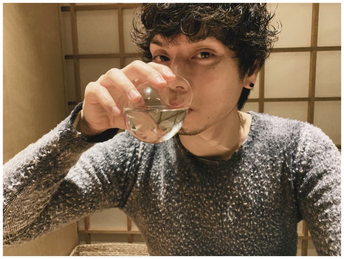 水嶋ヒロ、以前のヘア/オフィシャルブログ(Ameba)より