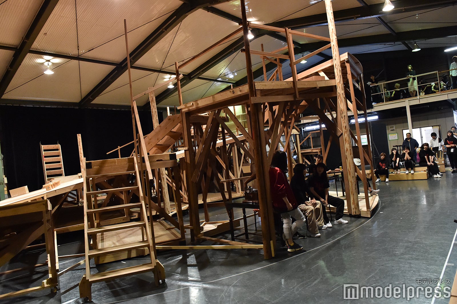 稽古場公開の様子 （C）モデルプレス