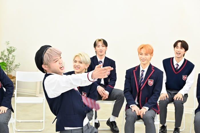 「INI デビュー記念!期待のグローバルボーイズグループまるわかり SP」後藤威尊、高塚大夢、許豊凡、木村柾哉、尾崎匠海(C)TBSチャンネル