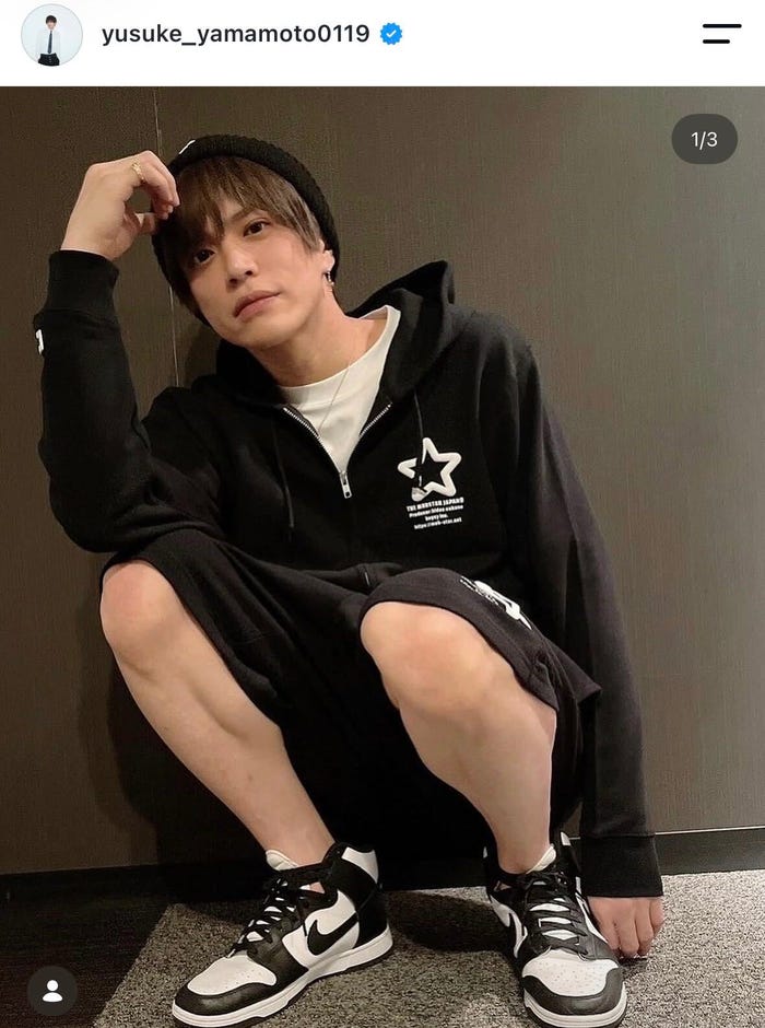 山本裕典Instagramより