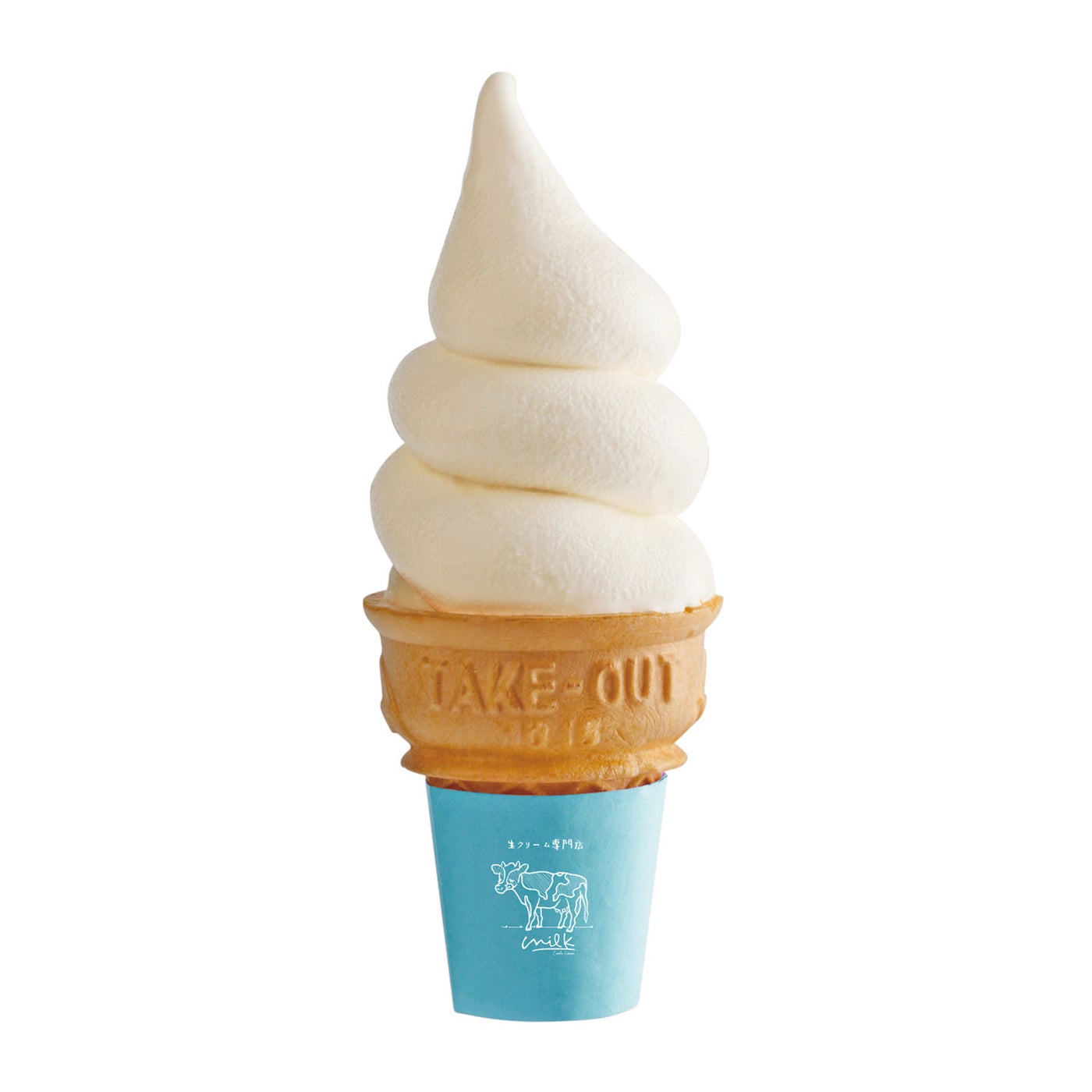 「ミルキーソフトクリーム」500円（税込）／画像提供：株式会社 オペレーションファクトリー