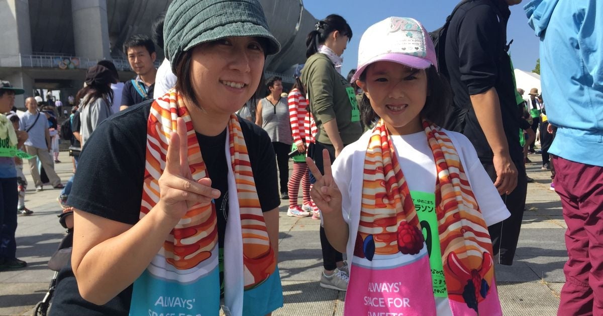 親子マラソン／画像提供：株式会社インターナショナルスポーツマーケティング