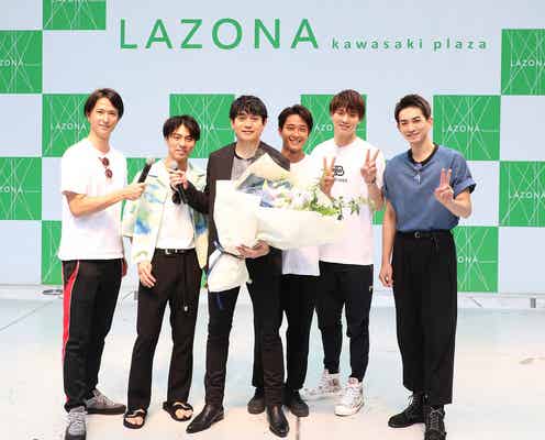 青柳翔、初アルバム「IV」発売記念ライブ 劇団EXILEサプライズ登場