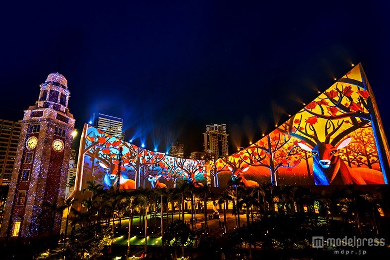 「香港パルス3Dライトショー」イメージ  ／画像提供：香港政府観光局