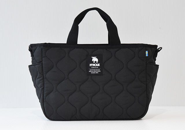 付録　ムック　宝島社　moz　モズ　軽量　キルティングバッグ　ブラック