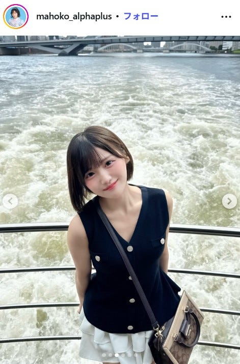 瀬乃真帆子Instagramより