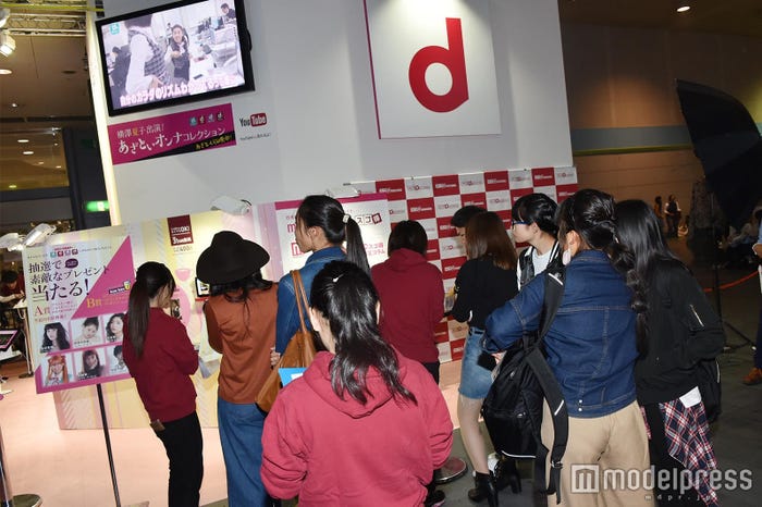 「日本女子博」NTTdocomoブースの様子 (C)モデルプレス