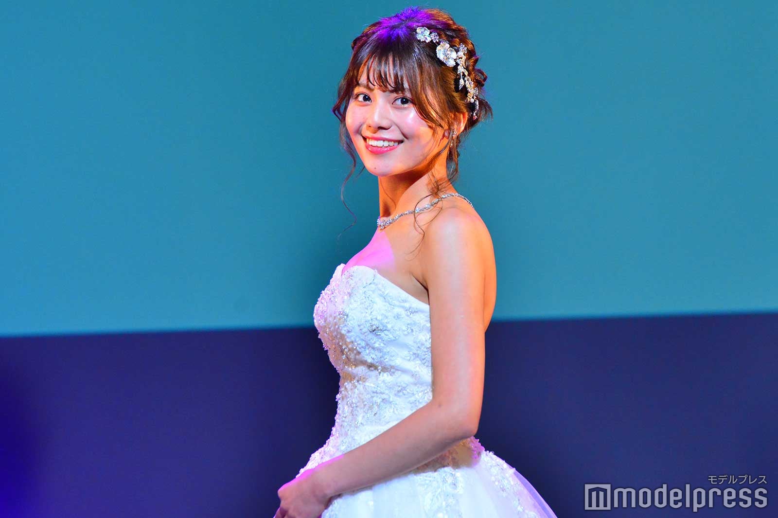 「MISS CIRCLE CONTEST 2020」準グランプリ・小山倫可さん（C）モデルプレス