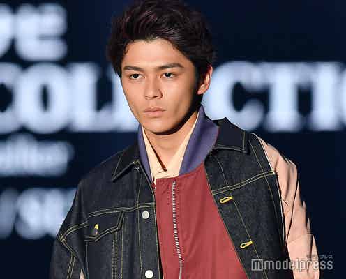 眞栄田郷敦、男らしさ全開で圧倒的オーラ放つ<TGC2020 S/S>