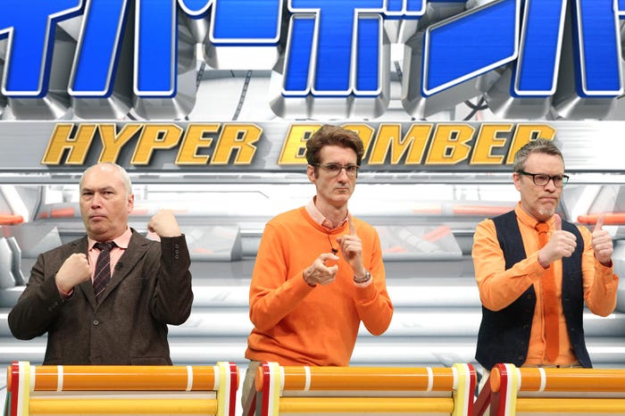 モーリー・ロバートソン、・フローラン・ダバディ、ラッセル・グドール (C)フジテレビ