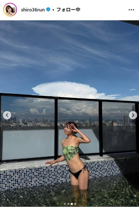 白間美瑠Instagramより