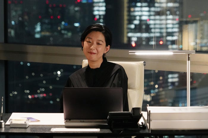 江口のりこ/「悪女(わる)~働くのがカッコ悪いなんて誰が言った?~」第4話より(C)日本テレビ