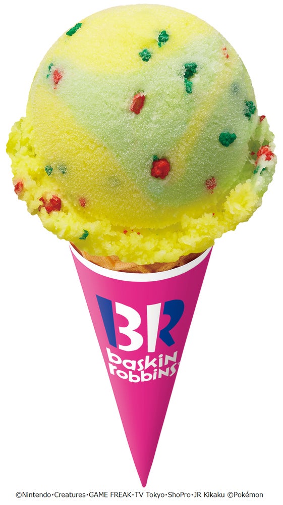 サーティワン×ポケモンの夏再び、新作「ピカチュウとニャオハのぱちぱちアイス」やテイクアウト品など登場