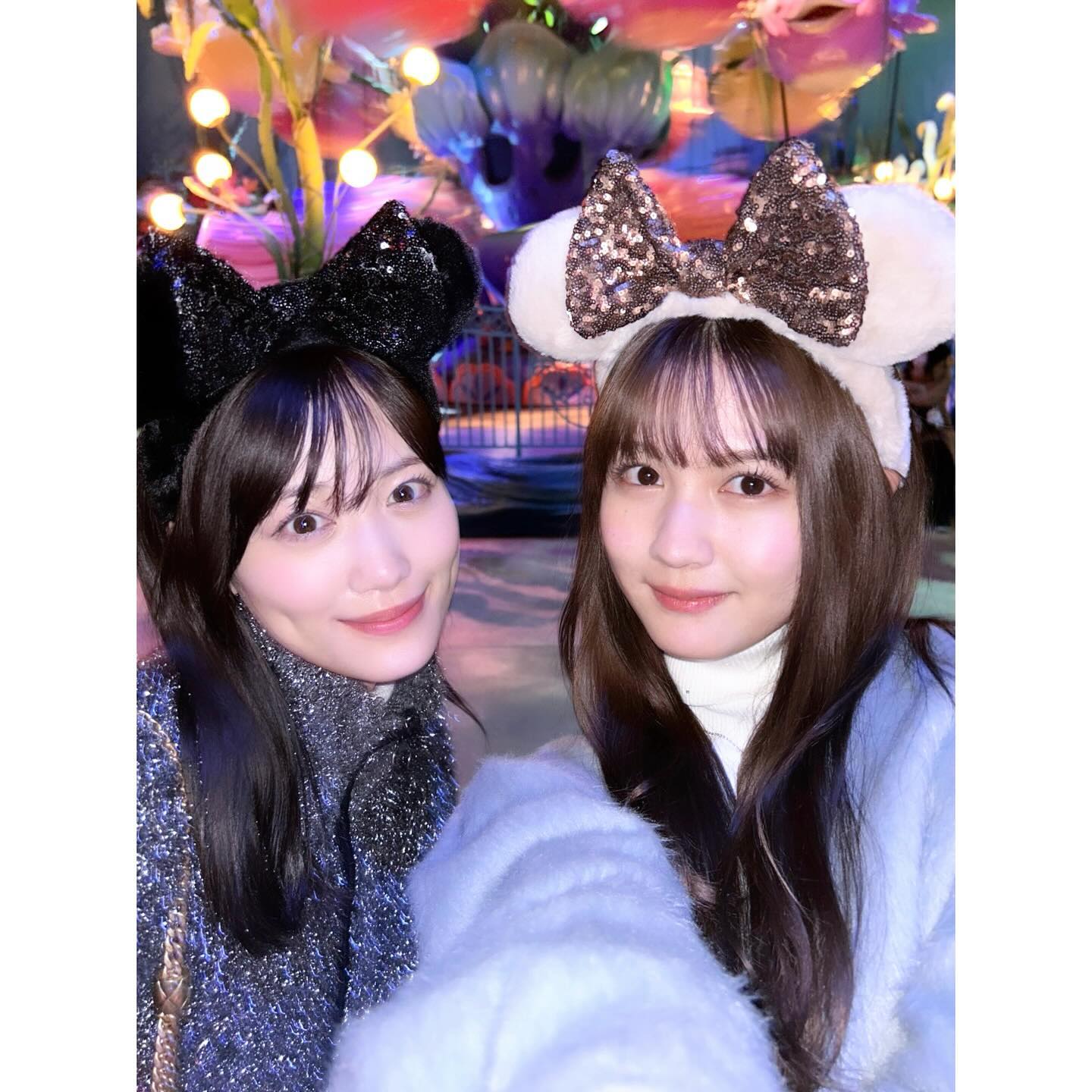 山下美月、中村麗乃／中村麗乃Instagramより