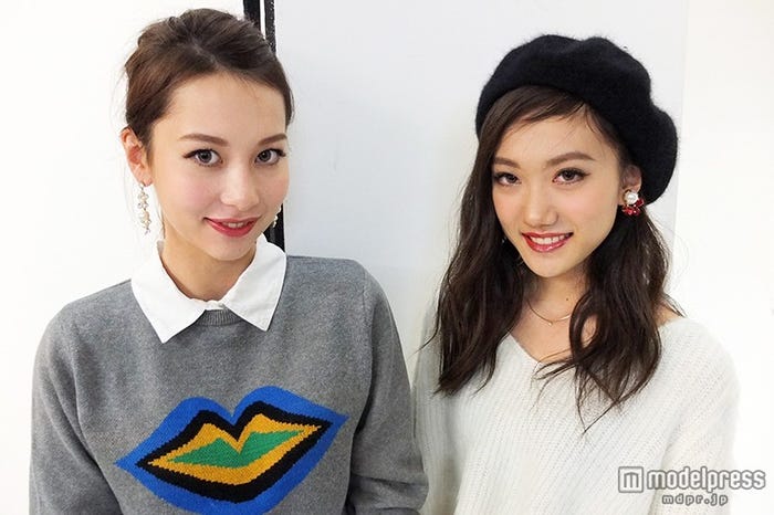 「JELLY」新専属モデル、読者総選挙で決定/候補者の丹羽仁希さん(左)、又来綾さん(右)