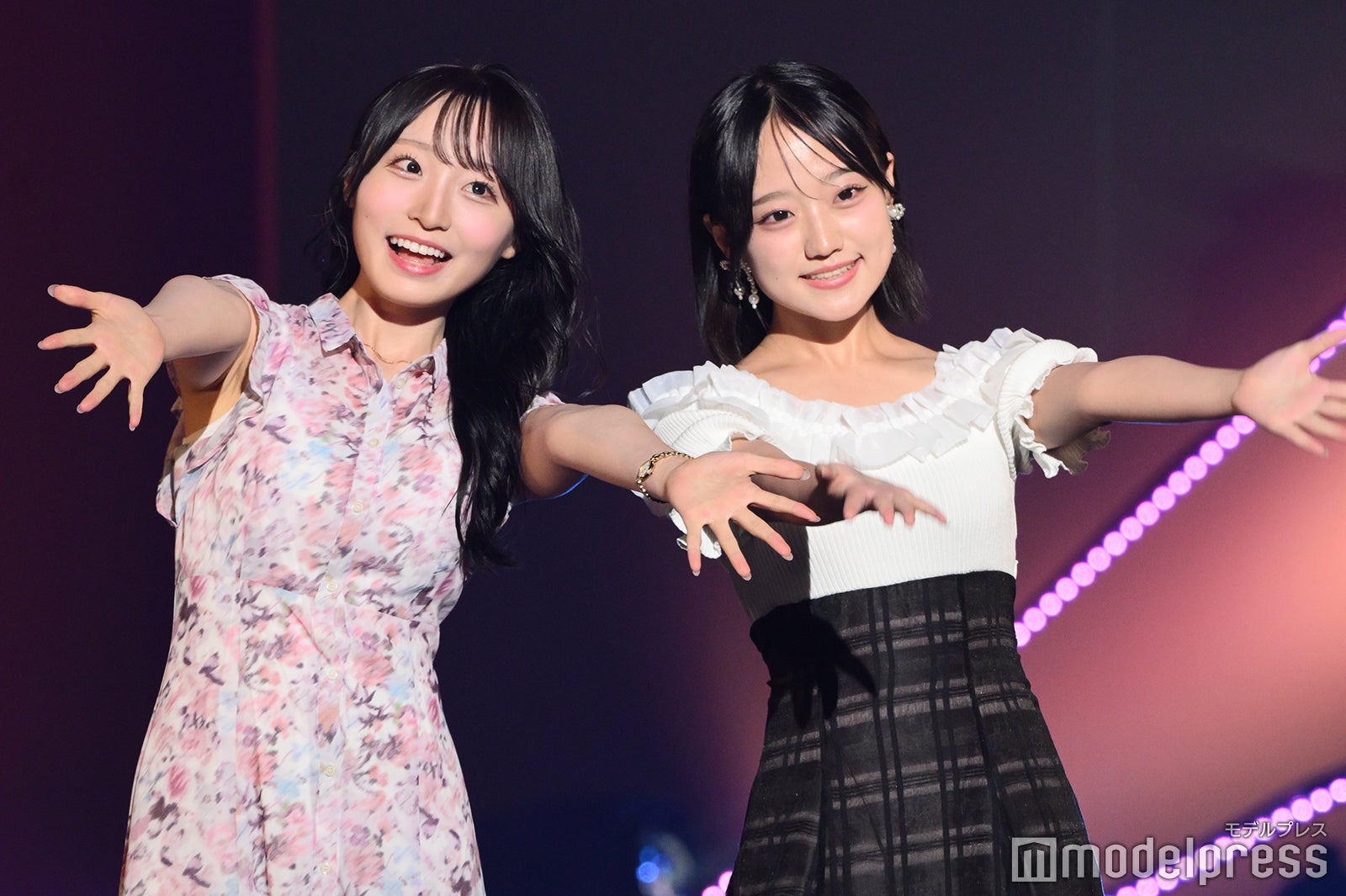 北川智子さん、高野光紗さん／ミス慶應コンテスト2025（C）モデルプレス