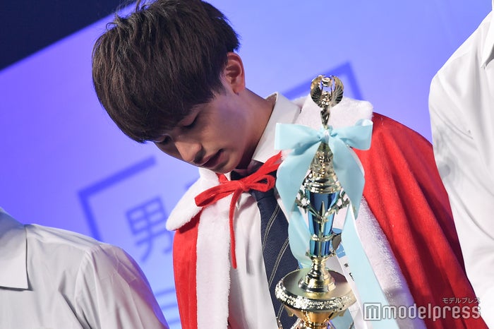 悔し涙を流す後藤聖那くん (C)モデルプレス