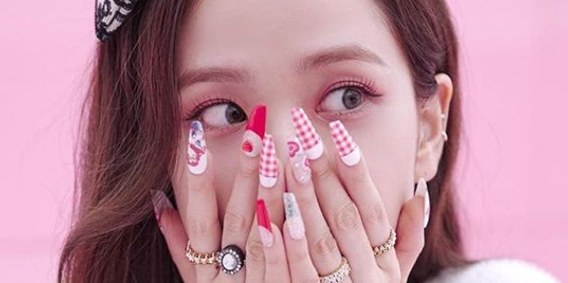 Blackpink 新曲 Ice Cream Mvネイルが可愛すぎる 凄腕担当ネイリスト公開の10種類をチェック モデルプレス Blackpink 新曲 Ice Cream Mvネイルが可愛すぎる 凄腕担当ネイリスト公開の10種類をチェック モデルプレス