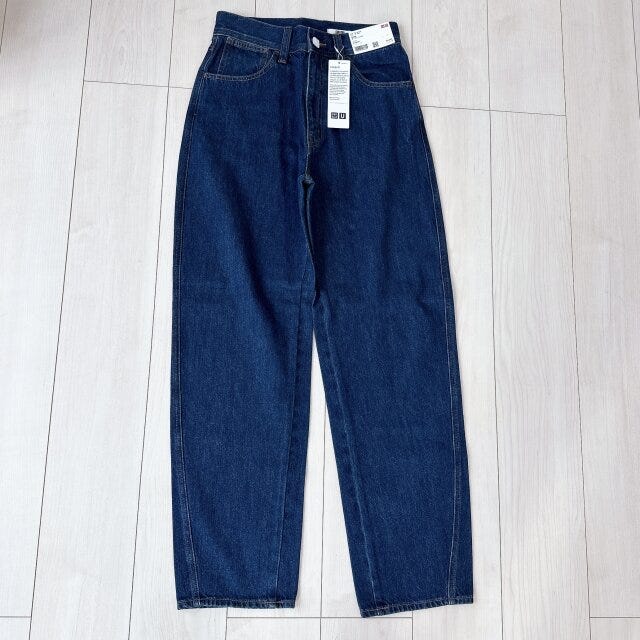 ユニクロユー　カーブジーンズ　着回し　商品画像