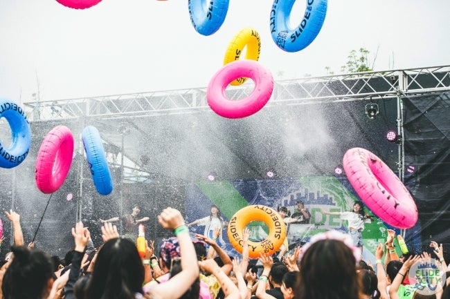 スプラッシュフェスステージ／画像提供：ミクシィ