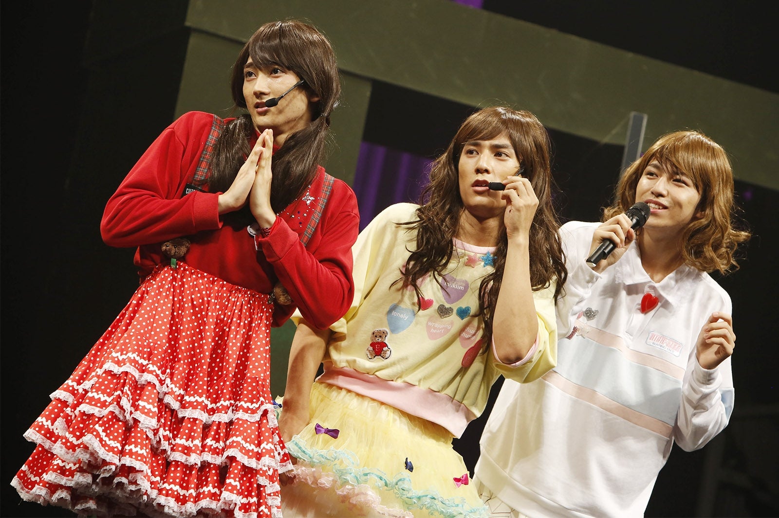 （左から）ユーキ、ユースケ、タカシ（写真提供：SDR／カメラマン：M.ミチコ）