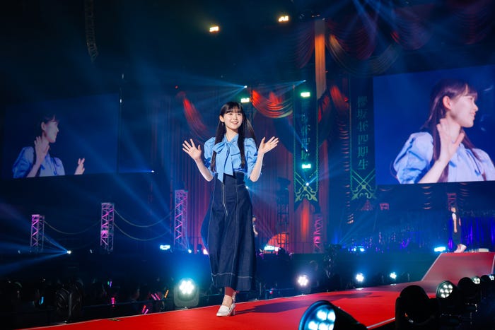 山川宇衣/櫻坂46「四期生 First Showcase」撮影:上山陽介