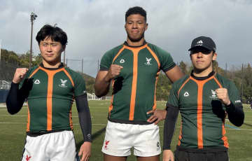 ラグビー京産大が本格始動、初の日本一へ石橋チューカ新主将が目指すは「体重110キロで走れる選手」