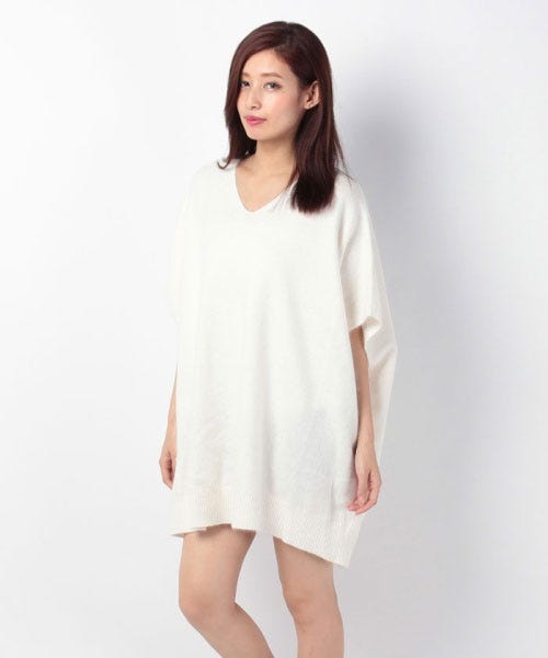 ゆるニットワンピース「snidel」13,176円(税込)/画像提供:d fashion powered by MAGASEEK