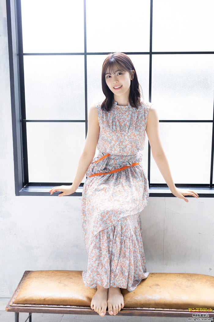 柴田柚菜(C)田中智久/ヤンマガWeb