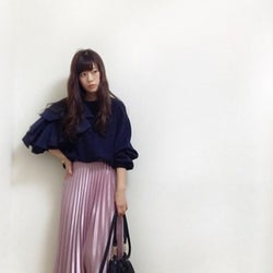 洋梨体型さんのスタイルアップ見せのコツは2つだけ お手本コーデ8選 モデルプレス