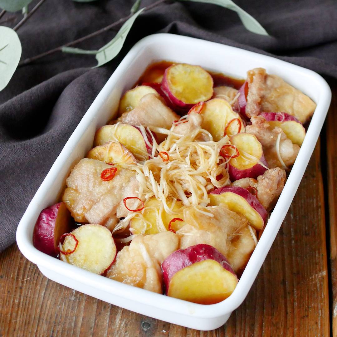 鶏肉とさつまいもの南蛮漬け モデルプレス