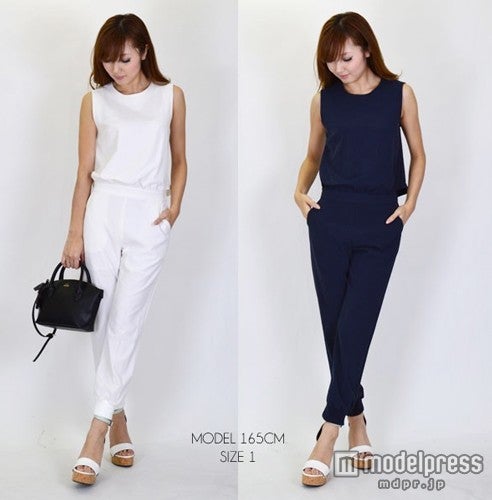 「snidel」バックオープンオールインワン「DOUBLE HEART」16,200円（税込）