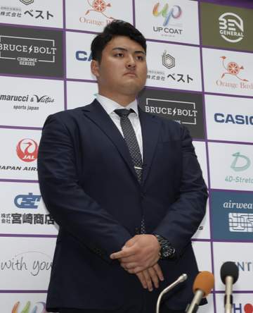 マーリンズ入り表明の佐々木麟太郎「最後の最後まで悩んだ」決断は前日の夜 花巻東の先輩、菊池雄星、大谷翔平には感謝「間違いなく決断の中にあの2人の存在はあった」【一問一答】