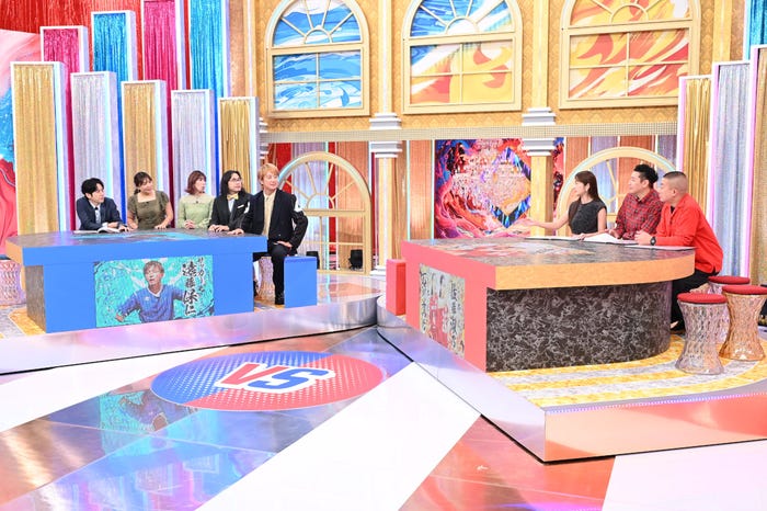 二宮和也、野呂佳代、吉田沙保里、中岡創一、上地雄輔、日比麻音子アナ、長田庄平、松尾駿(C)TBS