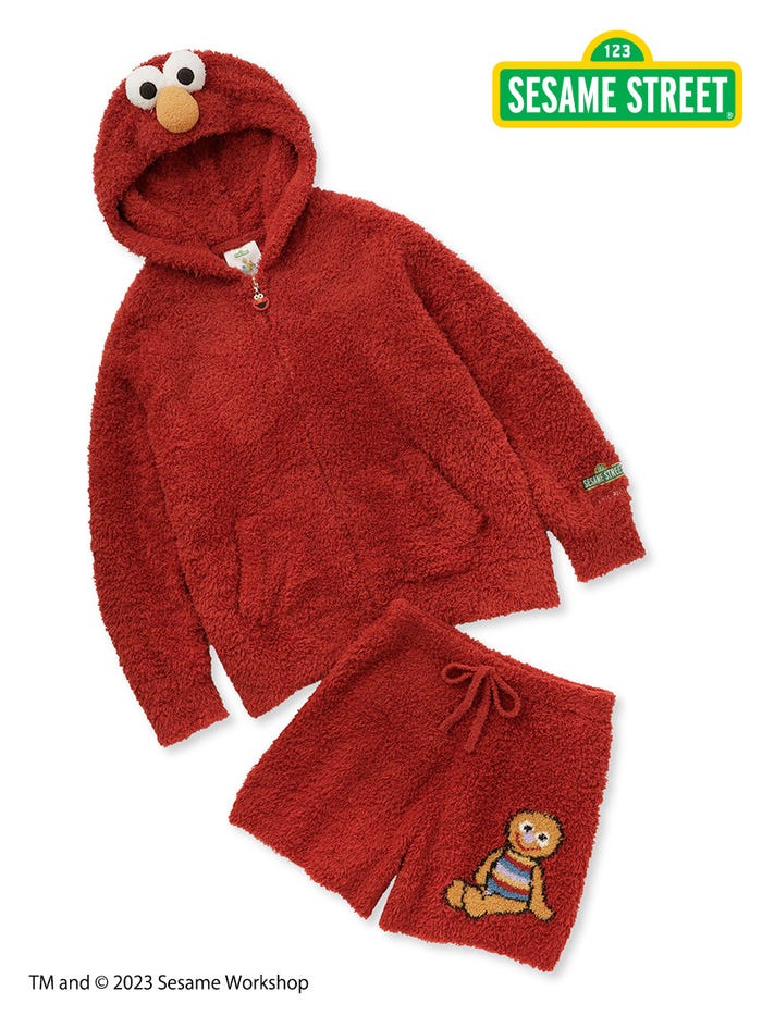 エルモパーカ&ショートパンツSET(提供写真)