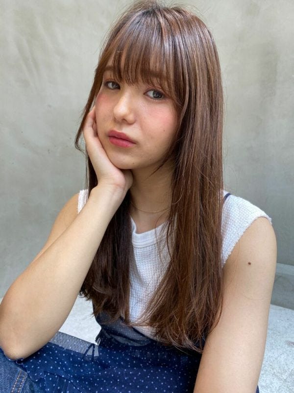 画像14 16 ストレートパーマを活かした髪型で美髪を叶える 大人女性に似合うスタイル集 モデルプレス