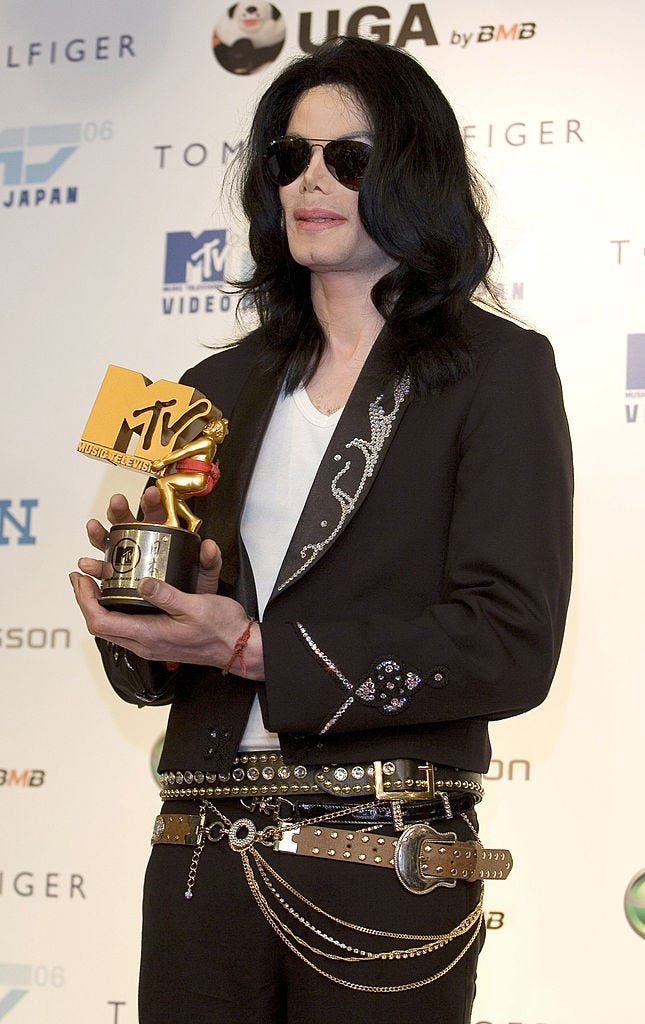 マイケル・ジャクソン(写真:getty image)