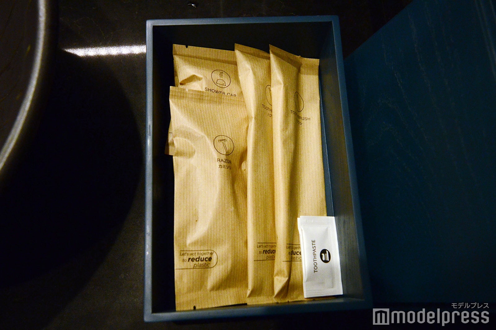 歯ブラシ、シャワーキャップ、かみそり／メルキュール東京羽田エアポート（C）モデルプレス