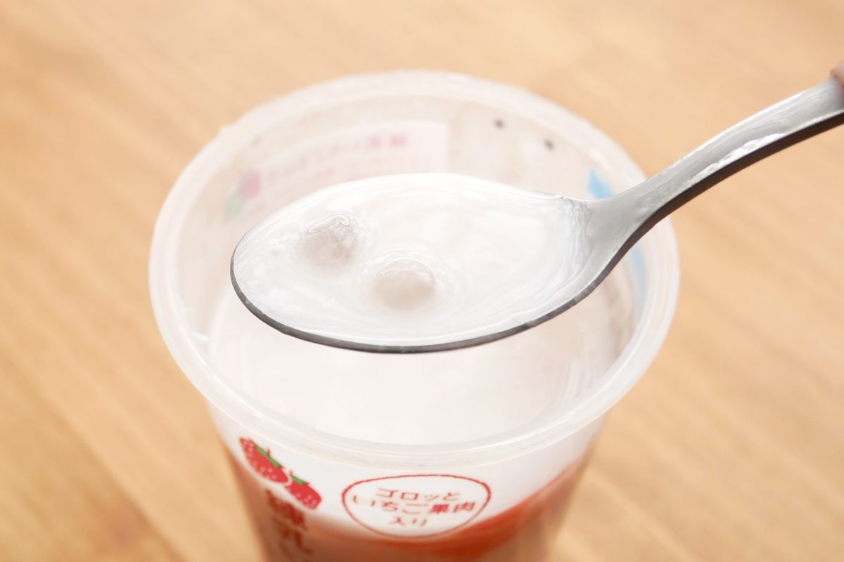 タピオカ練乳いちごミルク